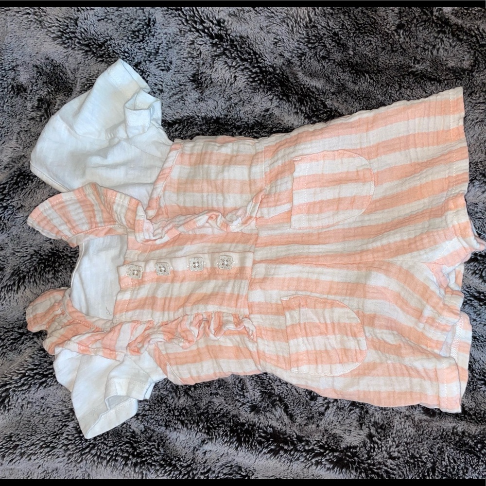 2 piece short coveralls.